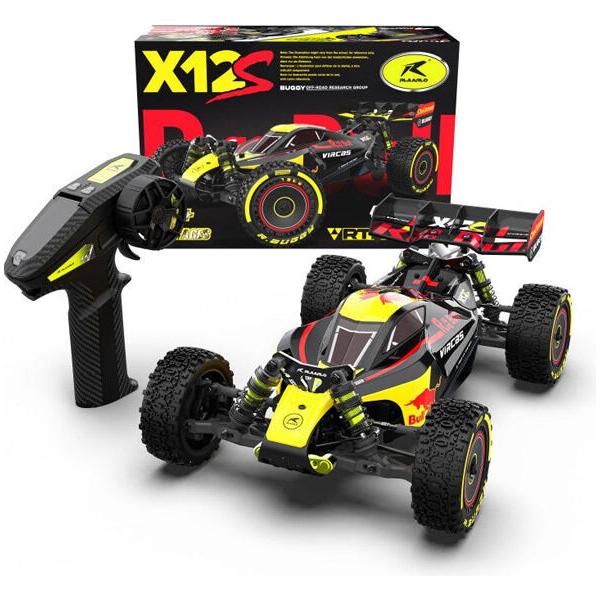 Rlaarlo X12S-R Buggy Metal BLS Red/Yellow RTR 1/12th