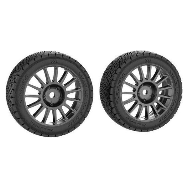 Rlaarlo XTS-033 Black Assembled Wheel Set For XTS-F10 (2)