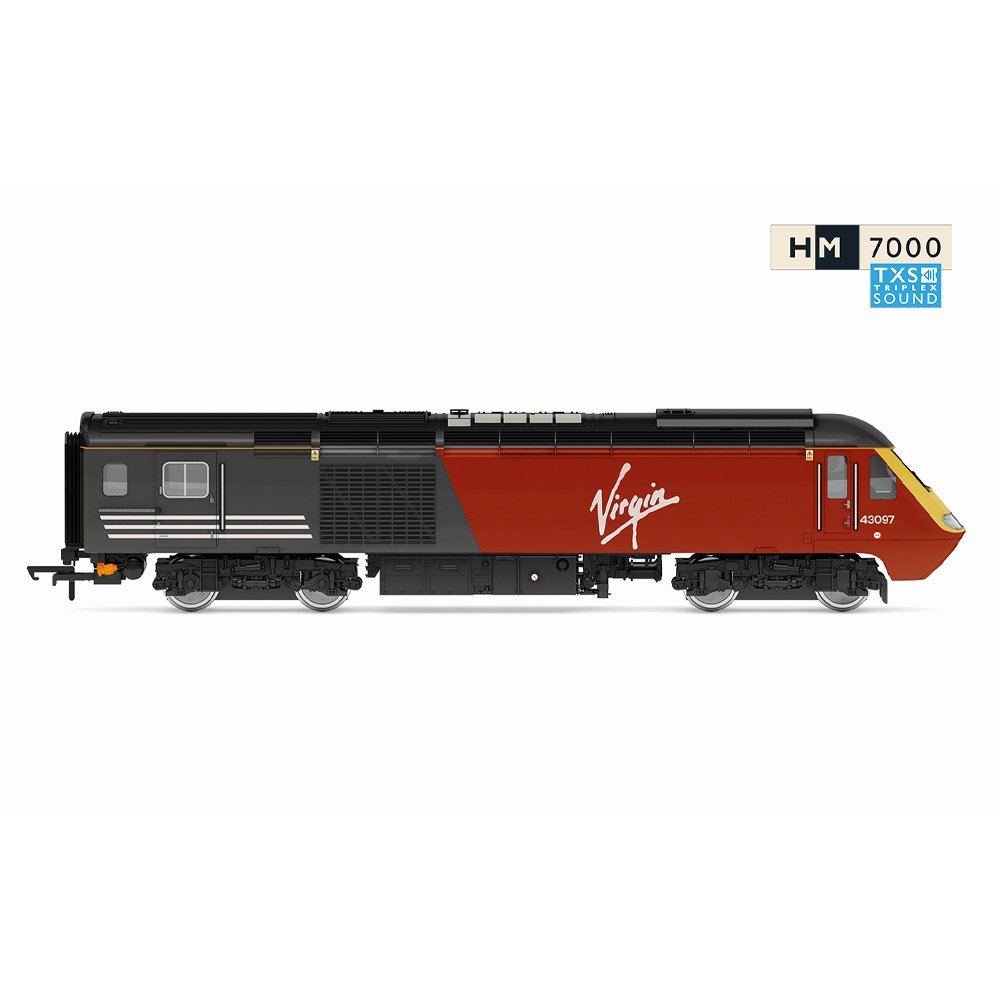 HORNBY OO Virgin - Class 43 HST - Lady in Red- Train Pack (DCC Sound Fitted)