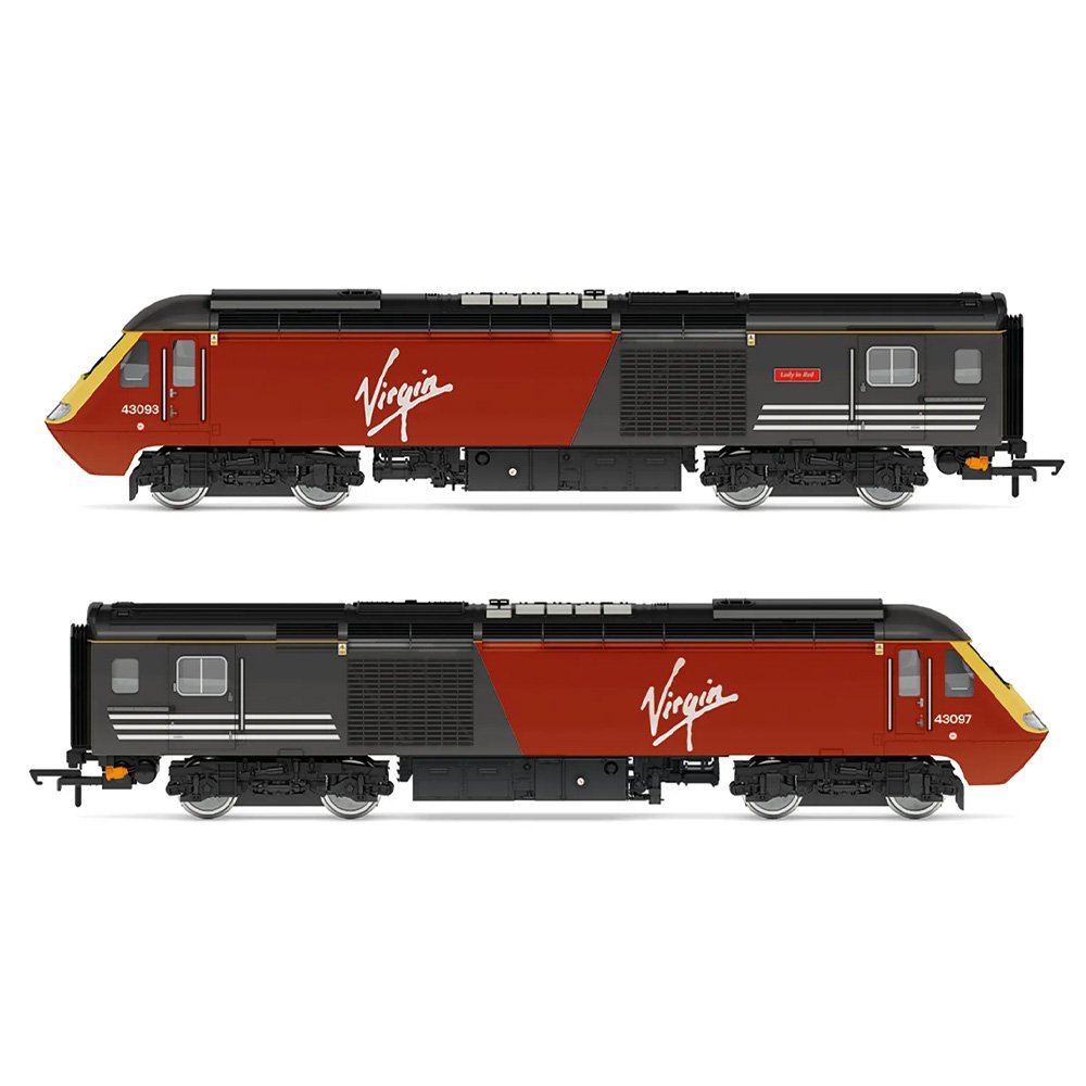 HORNBY OO Virgin - Class 43 HST - Lady in Red - Train Pack