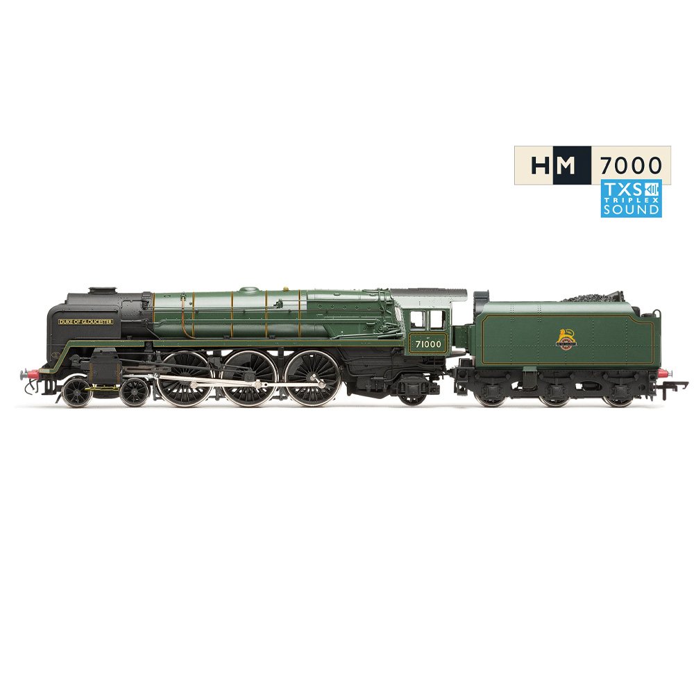 HORNBY 1/76 RailRoad: BR - Class 08 - Duke of Gloucester - '71000' - (DCC Sound Fitted)