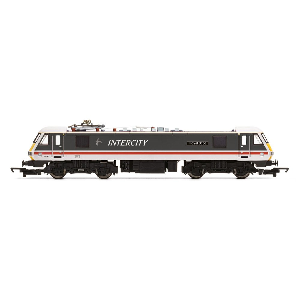 HORNBY 1/76 RailRoad: BR - Intercity Class 90 - 'Royal Scot' 90001