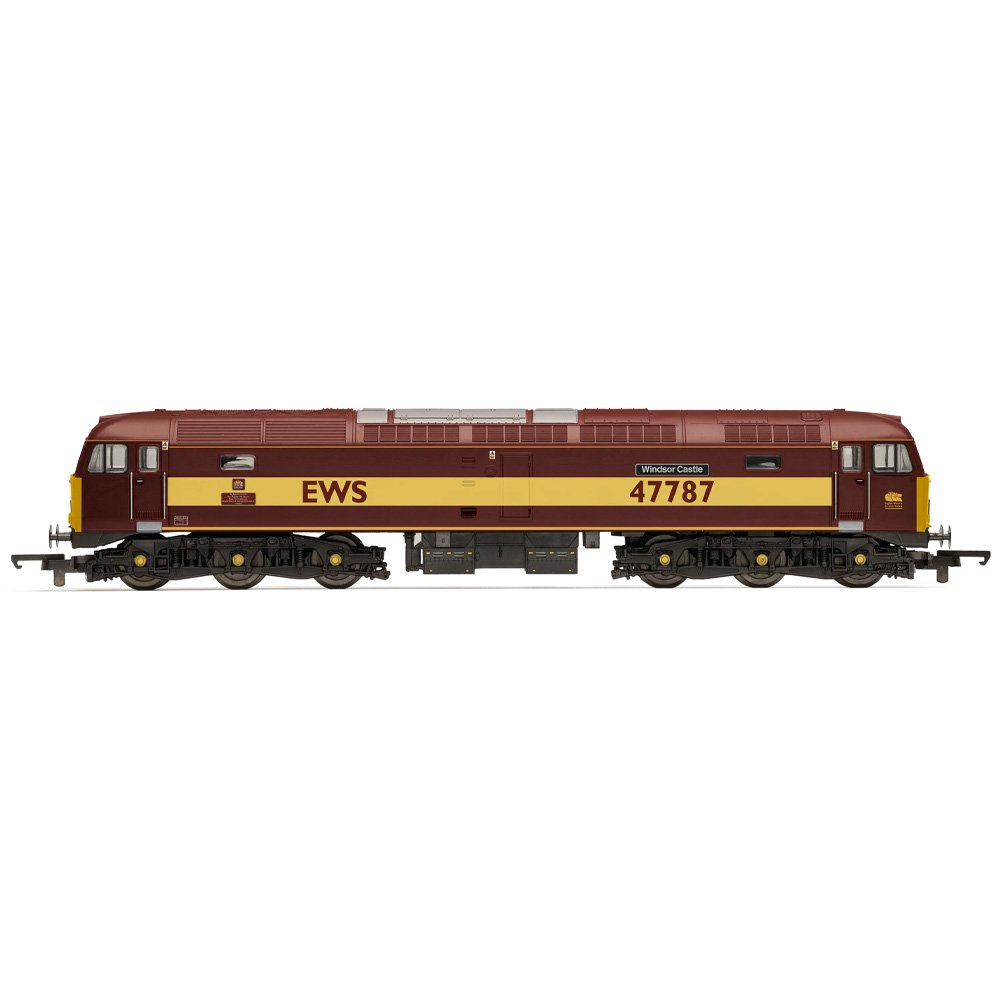HORNBY 1/76 RailRoad: EWS - Class 47 - 'Windsor Castle' 47787