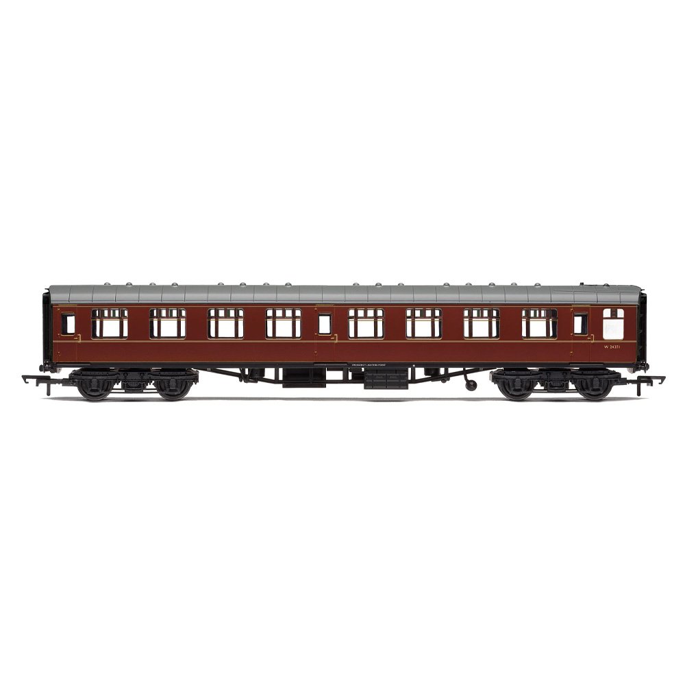 HORNBY 1/76 BR - MK1 Corridor - W24371 - Second Class Coach