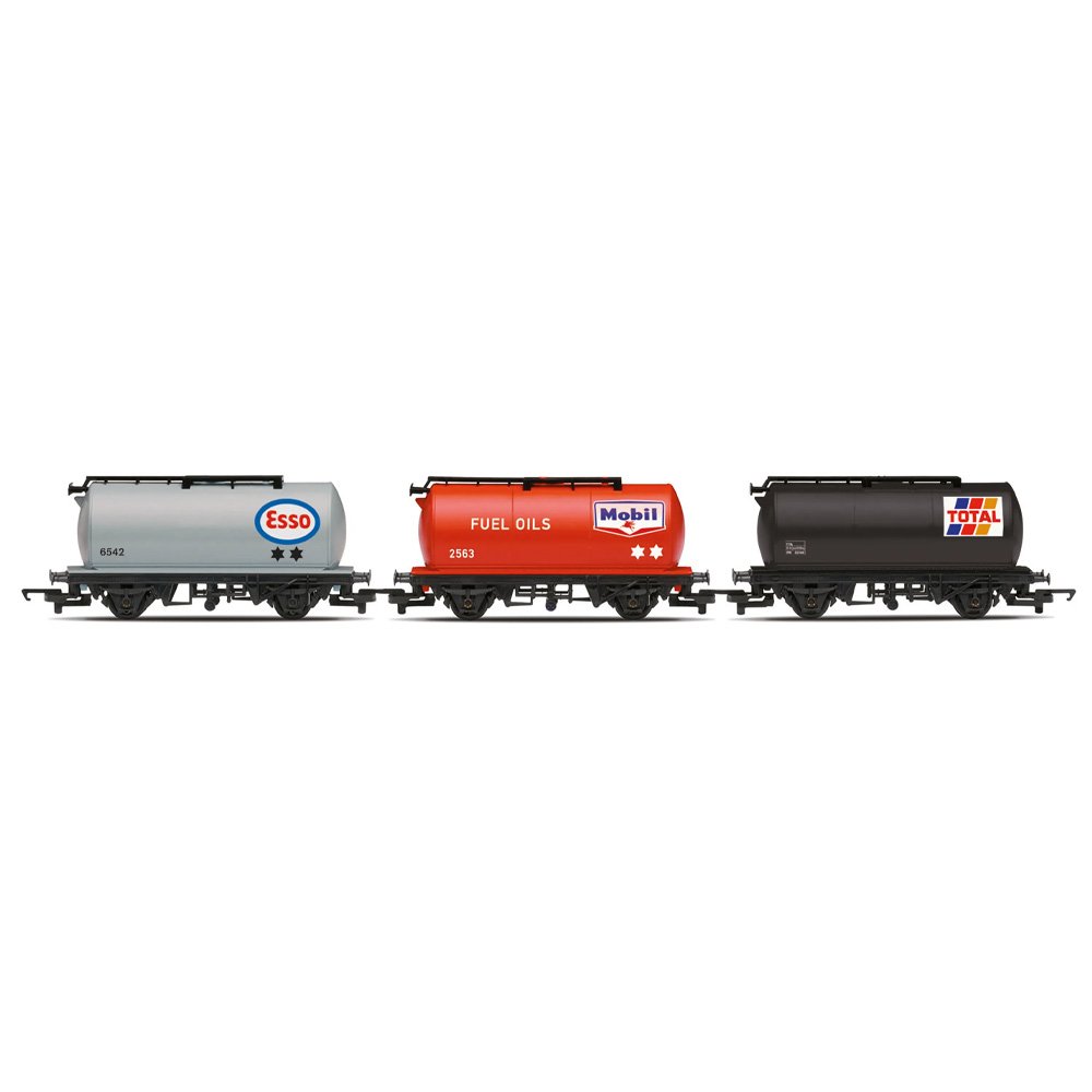 HORNBY 1/76 RailRoad: Tankers Triple Pack