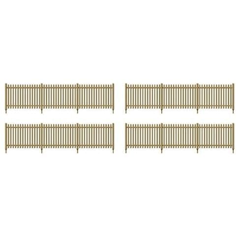 RATIO OO/HO SR Precast Concrete Pale Fencing