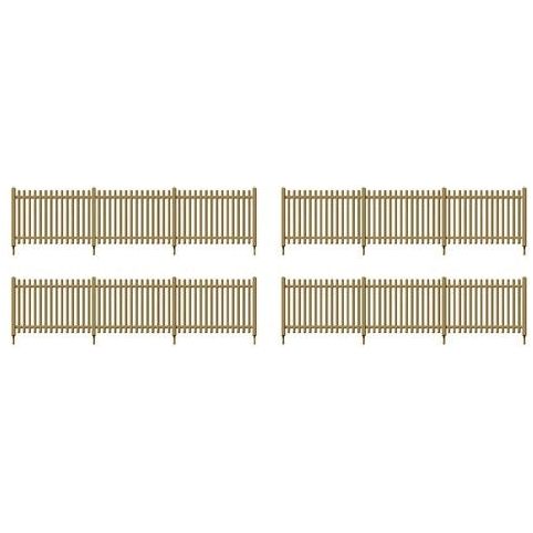 RATIO OO/HO SR Precast Concrete Pale Fencing