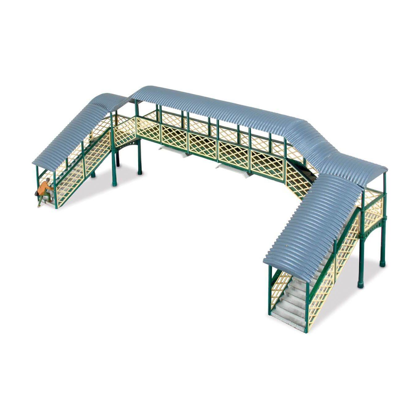 RATIO OO/HO Modular Covered Footbridge