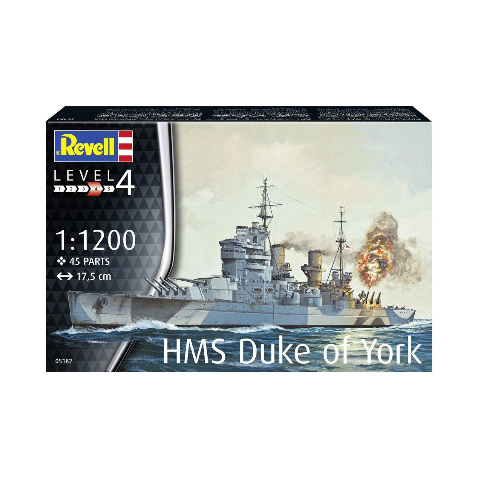 REVELL 1/1200 Scale HMS Duke of York