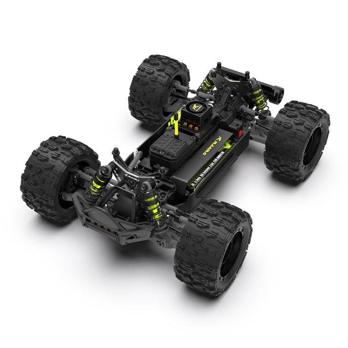 RLAARLO 1/14 ROG1 Gladiator Brushless Monster Truck Black