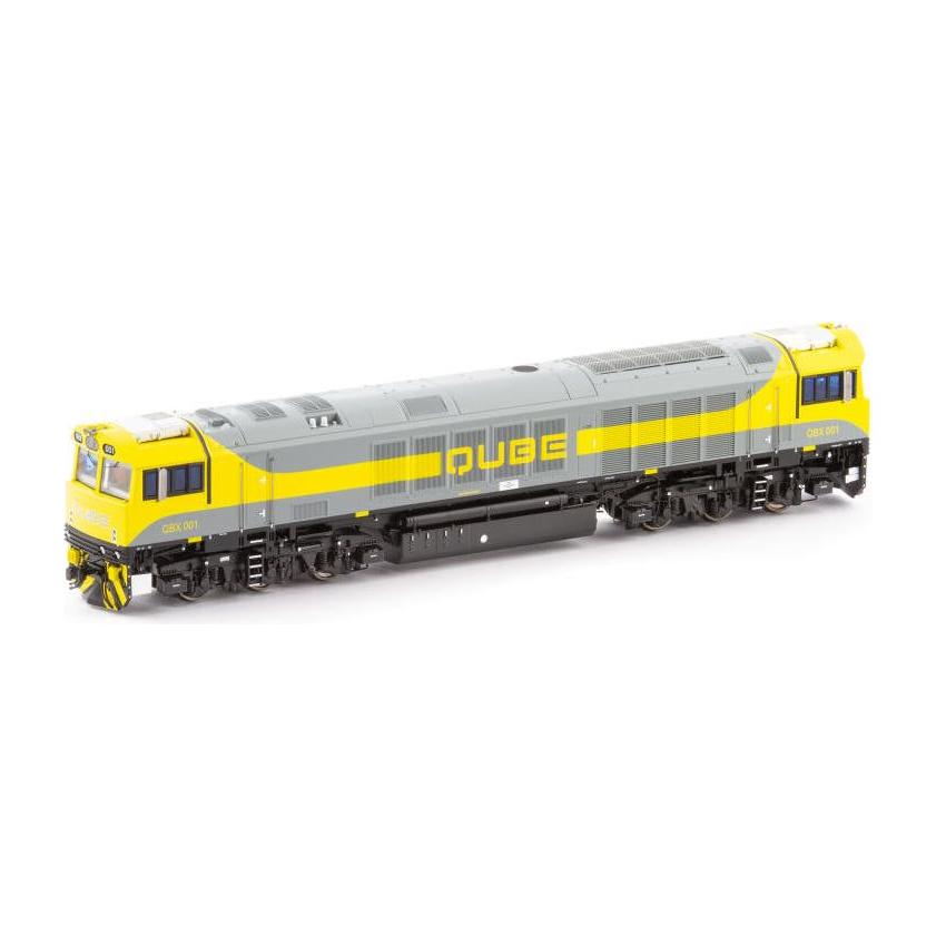 AUSCISION HO QBX001 Qube - Yellow/Grey DCC Sound Fitted