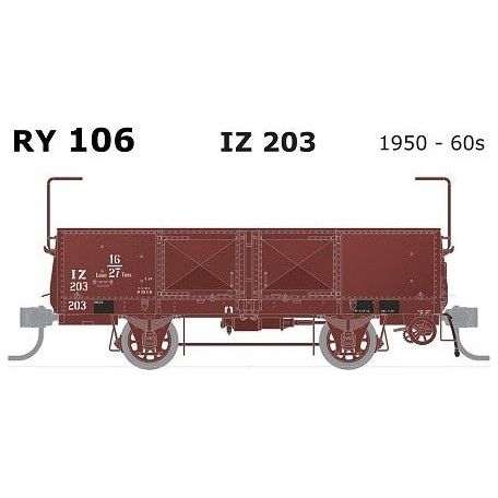 SDS MODELS HO VR IZ Wagon IZ 203 1950 - 60s