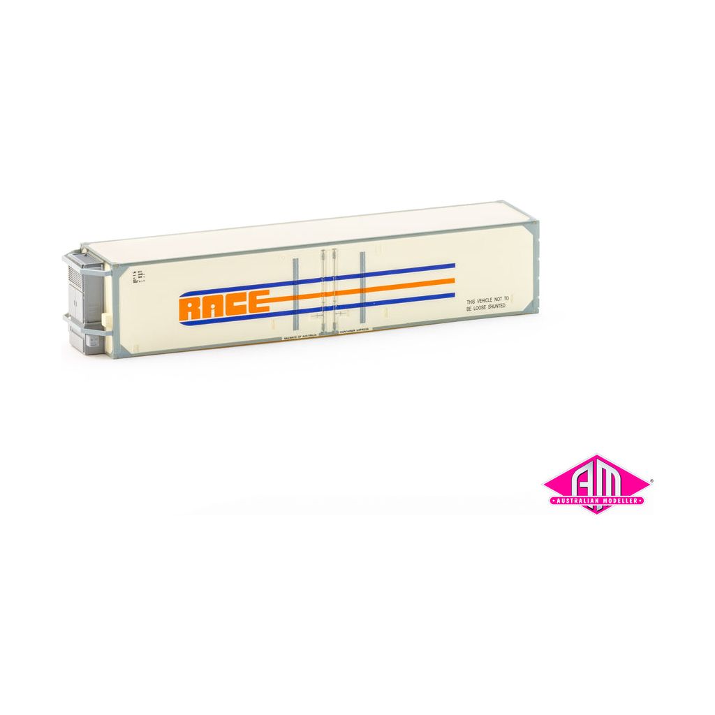 LRC 40' Refrigerated Container RACE without PTC Logo