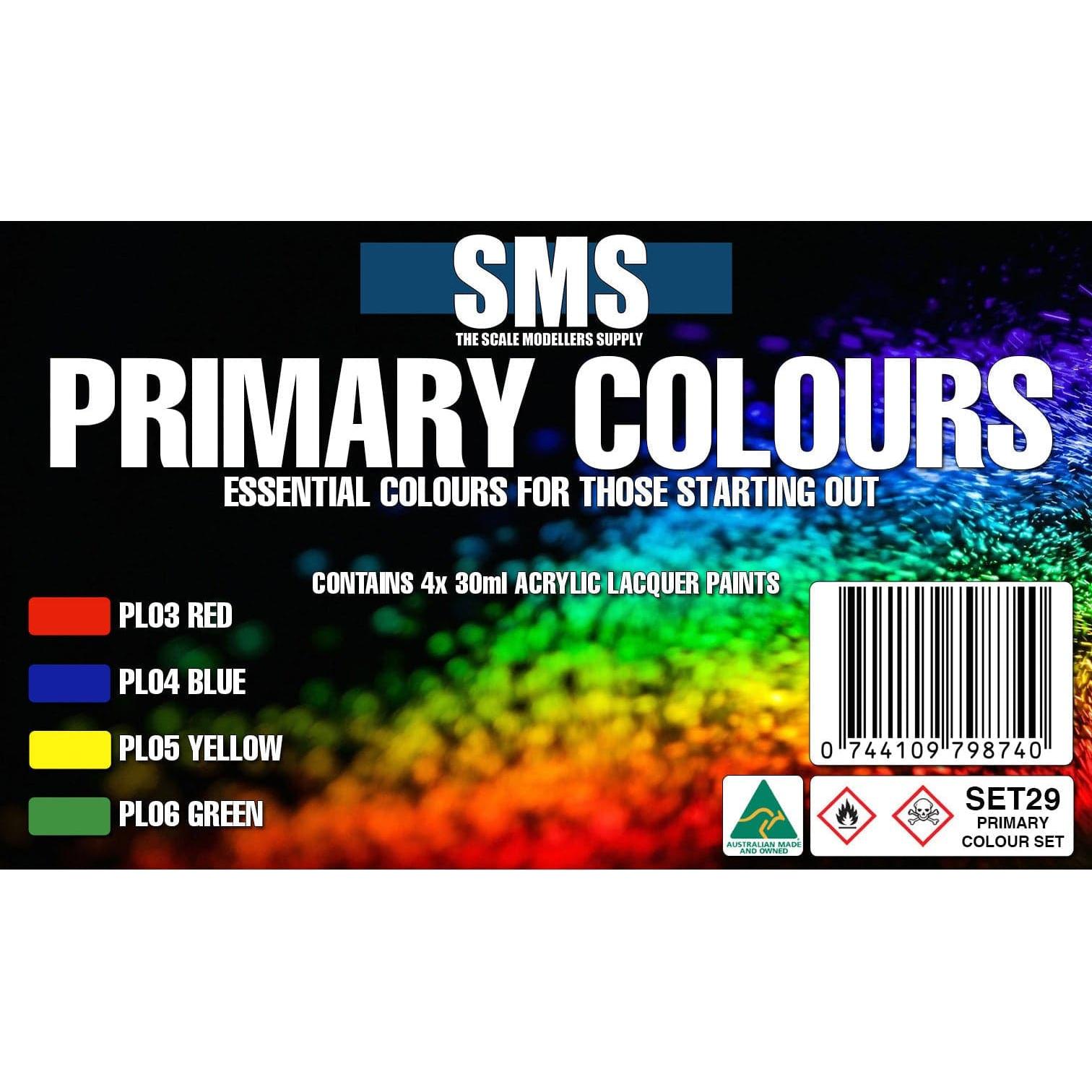 SMS Primary Colours Colour Set