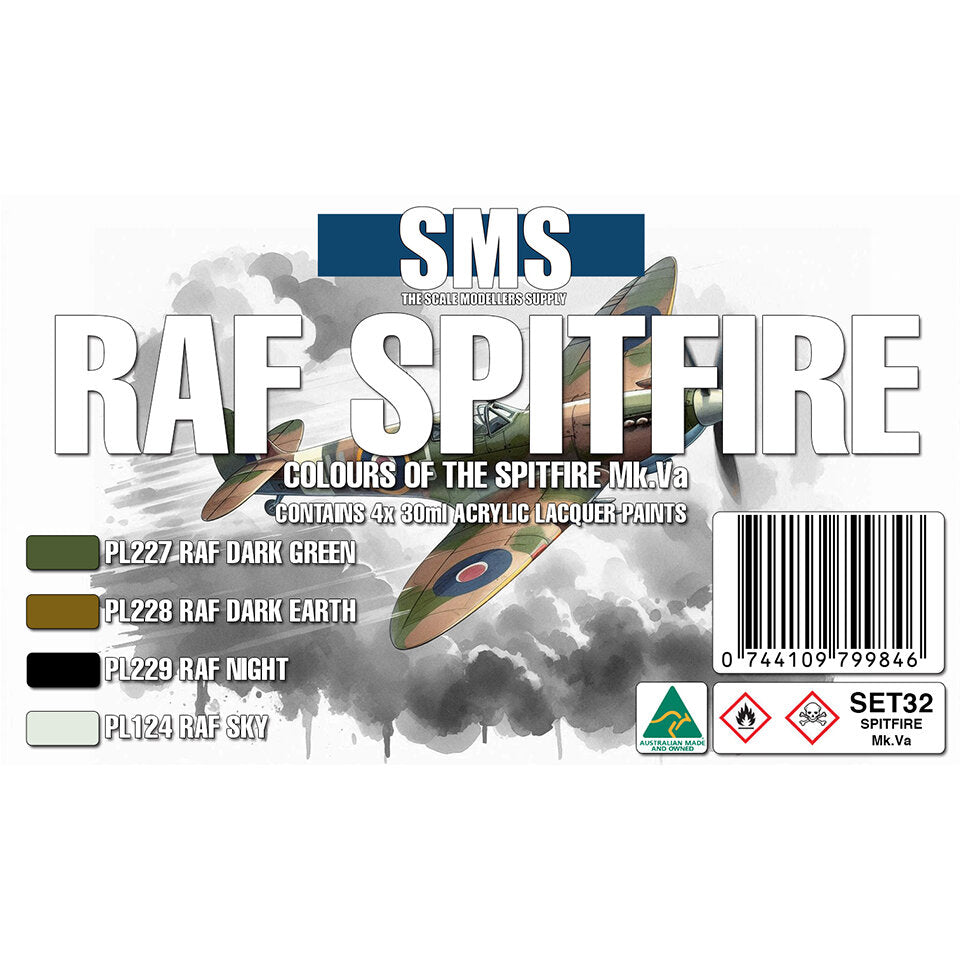 SMS RAF SPITFIRE Mk.Va Colour Set
