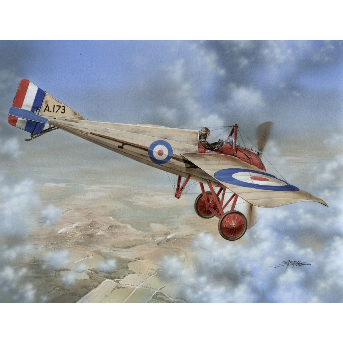 SPECIAL HOBBY 1/32 Morane-Saulnier Type N "RFC service" Plastic Model Kit