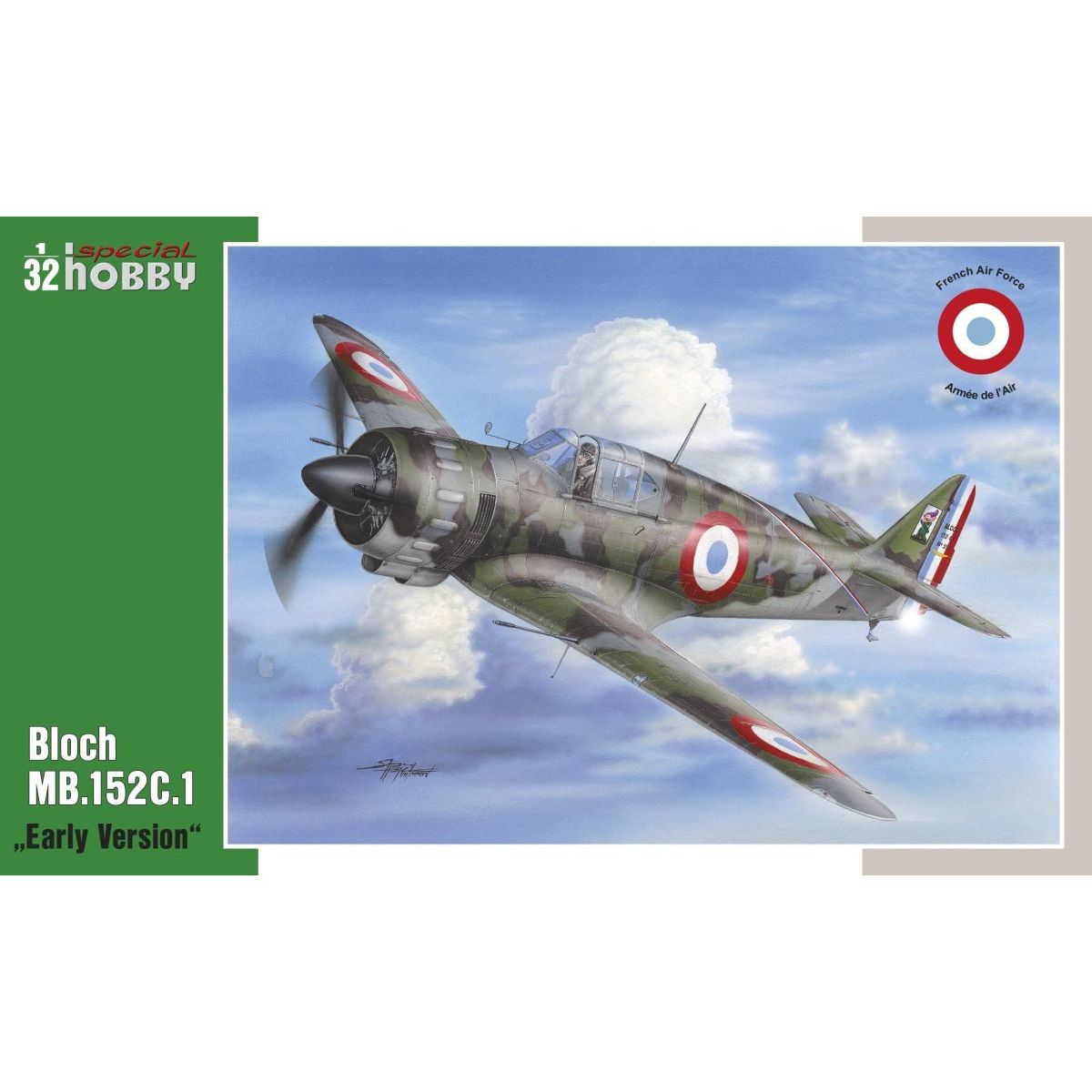 SPECIAL HOBBY 1/32 Bloch MB.152C1 Early Version Plastic Model Kit