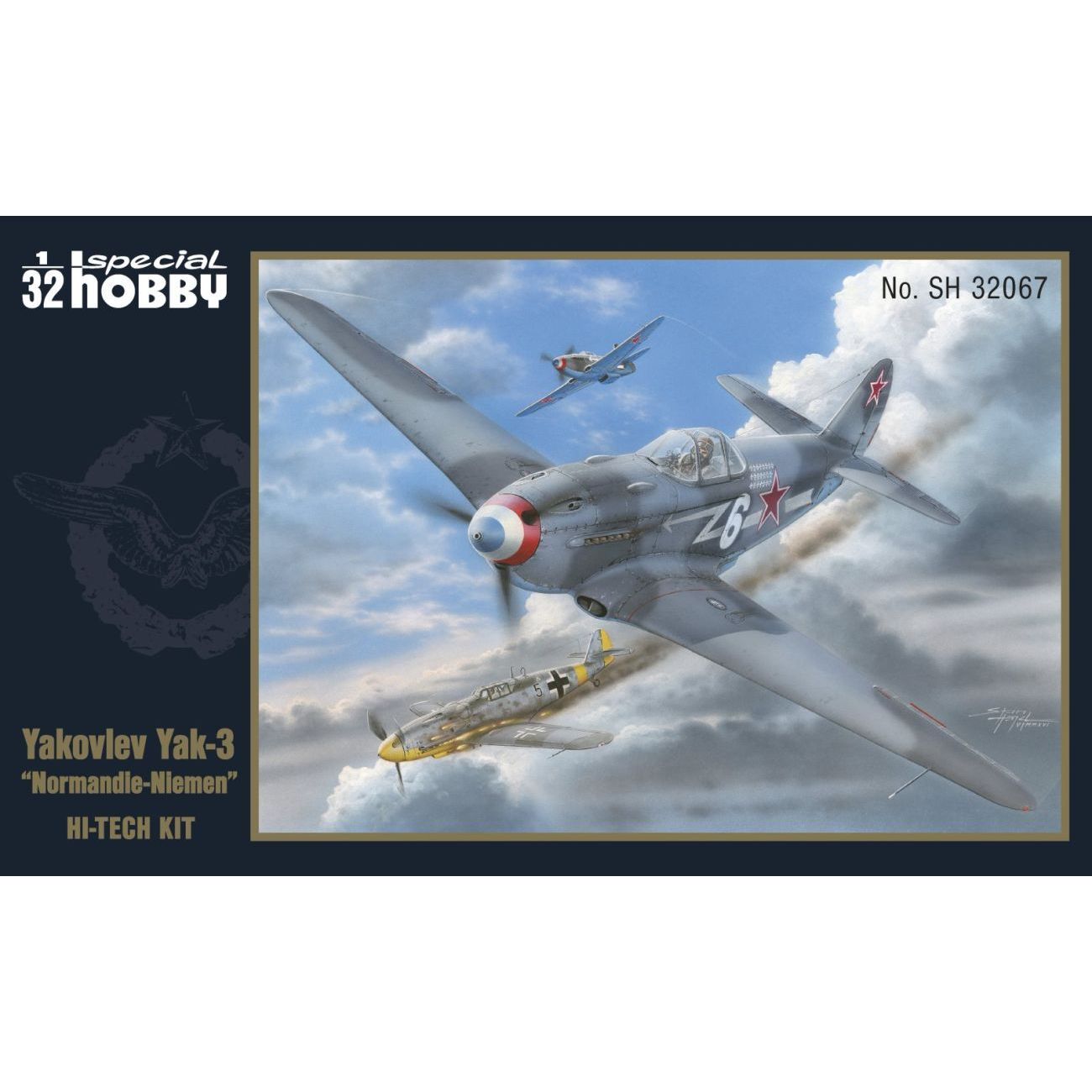 SPECIAL HOBBY 1/32 Yakovlev Yak-3 "Normandie-Niemen" HI-TECH" Plastic Model Kit