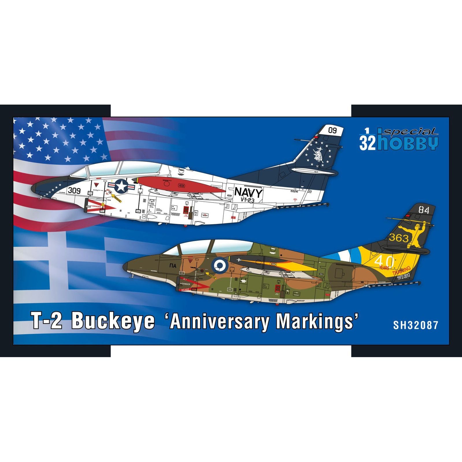 SPECIAL HOBBY 1/32 T-2 Buckeye ‘Anniversary Markings’ Plastic Model Kit