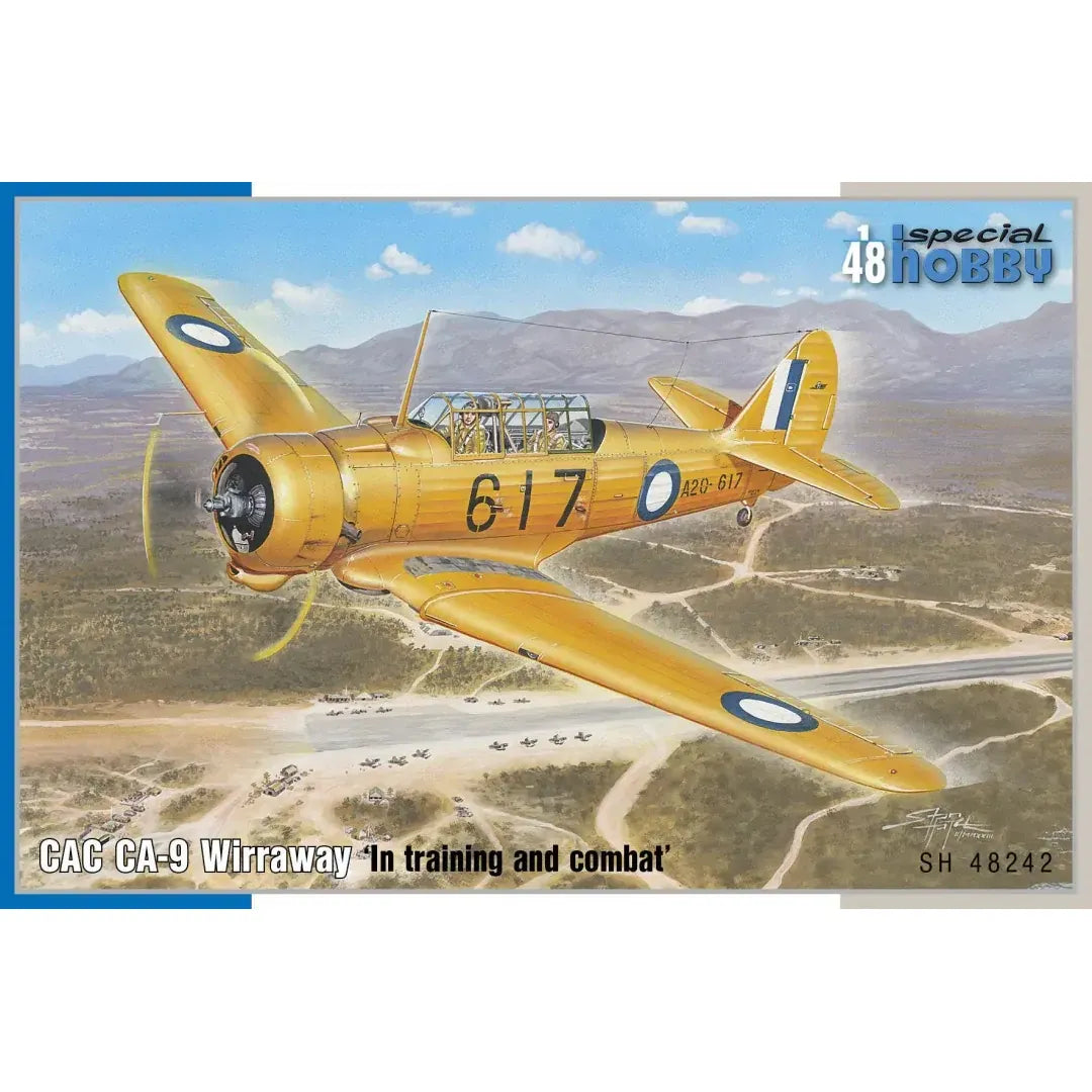 Special Hobby 1/48 CAC Wirraway 'In training and combat' Plastic Model Kit*Aust Decals*