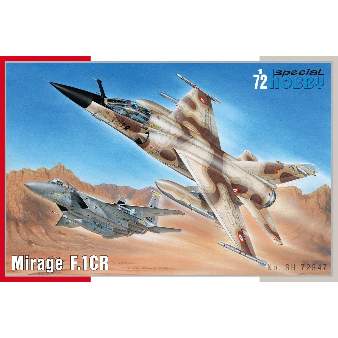 SPECIAL HOBBY 1/72 Mirage F.1 CR Plastic Model Kit