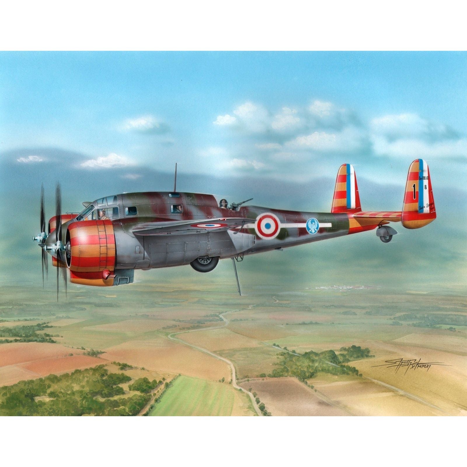 SPECIAL HOBBY 1/72 Breguet Br. 695AB.2 Plastic Model Kit