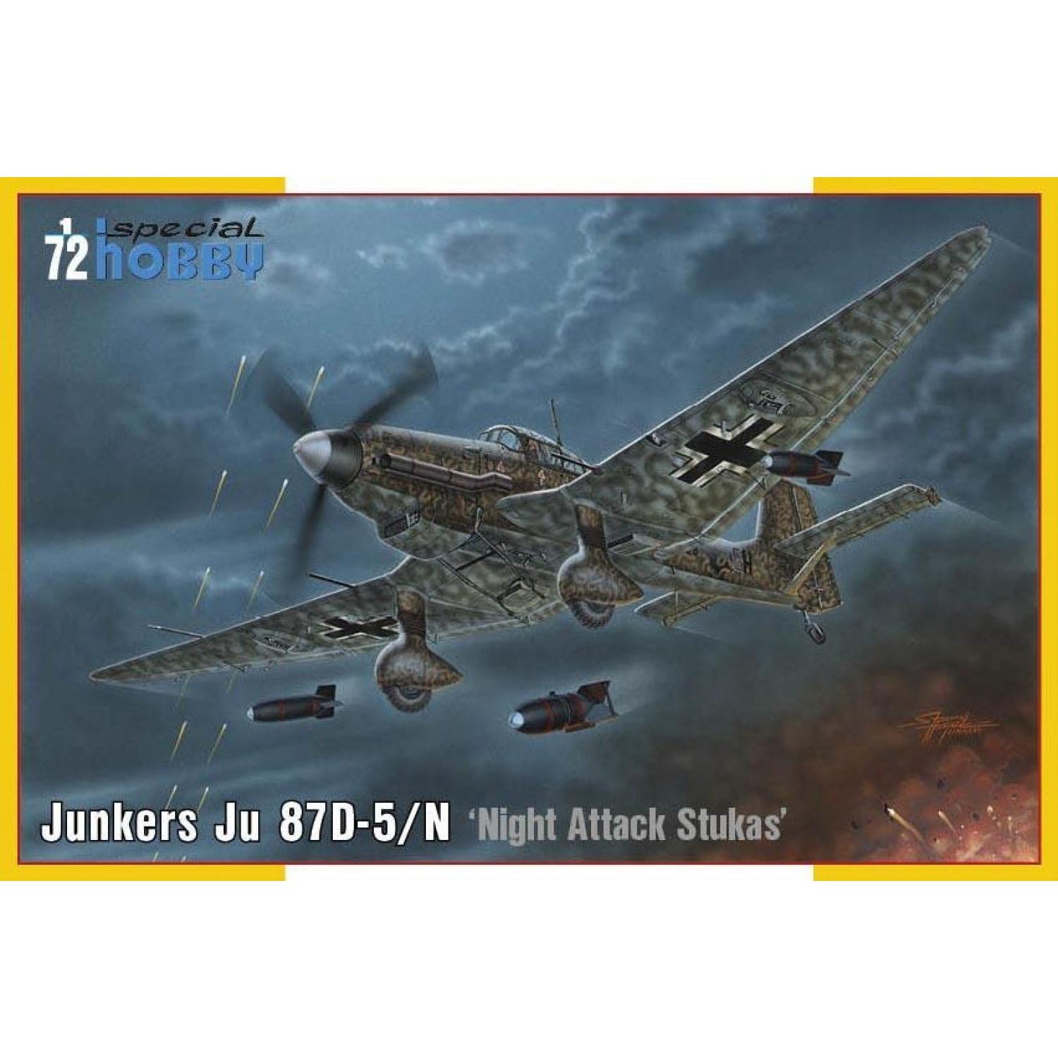 SPECIAL HOBBY 1/72 Junkers Ju 87D-5/N/D-8 ‘Night Attack Stukas’