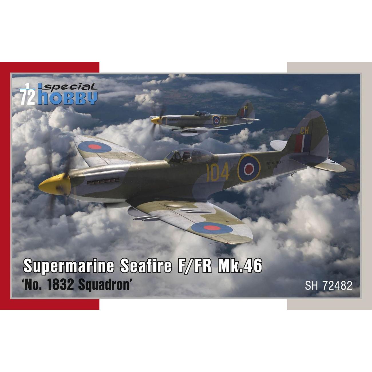 SPECIAL HOBBY 1/72 Seafire F/FR Mk.46 Plastic Model Kit