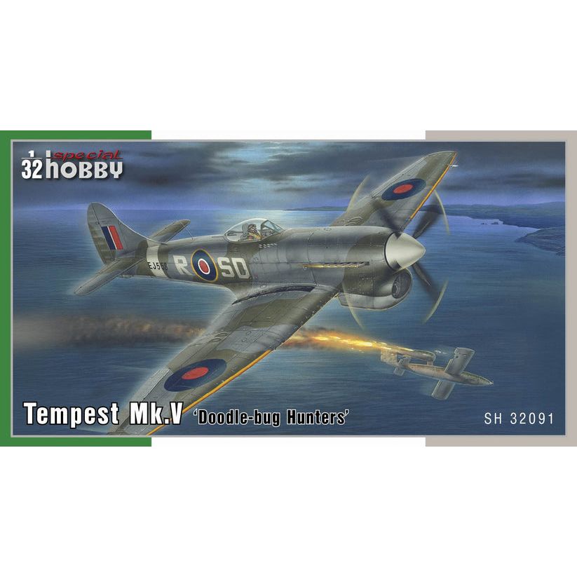 SPECIAL HOBBY 1/32 Tempest Mk.V ‘Doodle-bug Hunters’ Plastic Model Kit