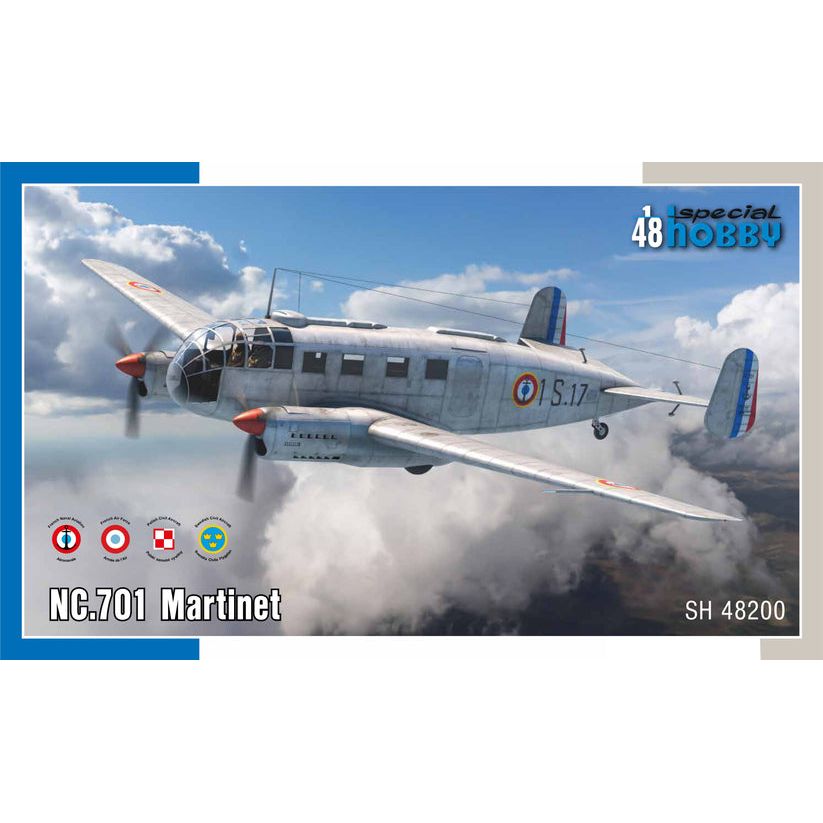 SPECIAL HOBBY 1/48 SNCAC NC.701 Martinet Plastic Model Kit