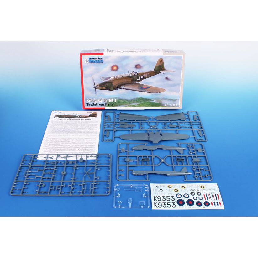 SPECIAL HOBBY 1/72 Fairey Battle Mk.I ‘Bloodbath over France’ Plastic Model Kit