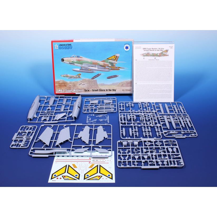 SPECIAL HOBBY 1/72 SMB-2 Super Mystère 'Sa'ar – Israeli Storm in the Sky' Plastic Model Kit