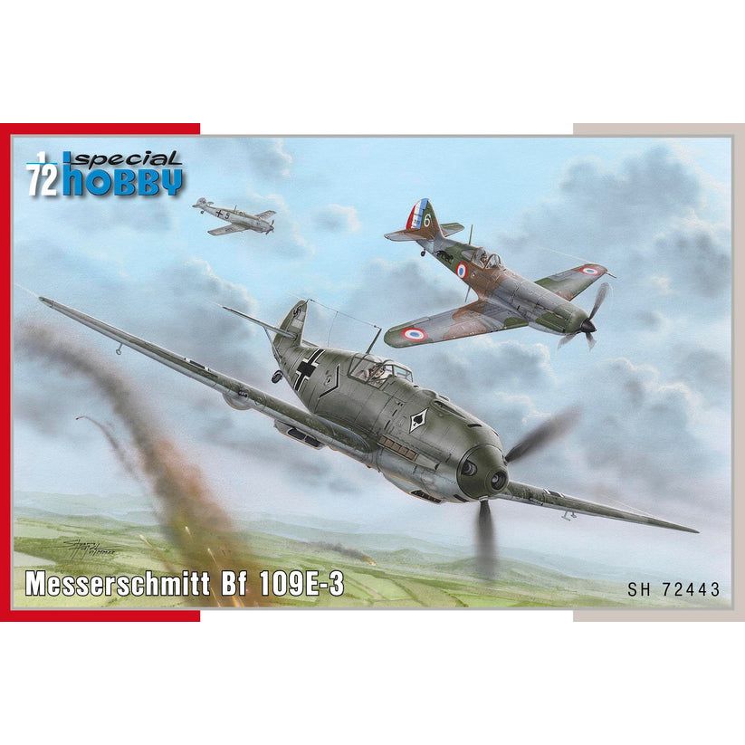 SPECIAL HOBBY 1/72 Messerschmitt Bf 109E-3 Plastic Model Kit