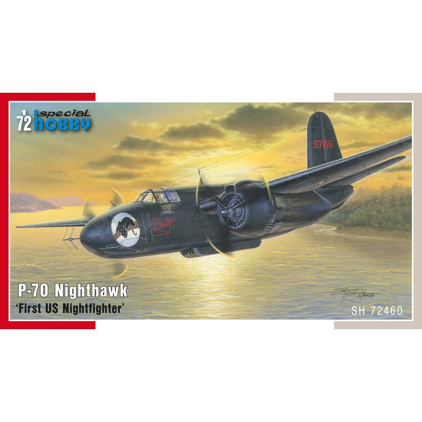 SPECIAL HOBBY 1/72 P-70 Nighthawk ‘First US Nightfighter’ Plastic Model Kit
