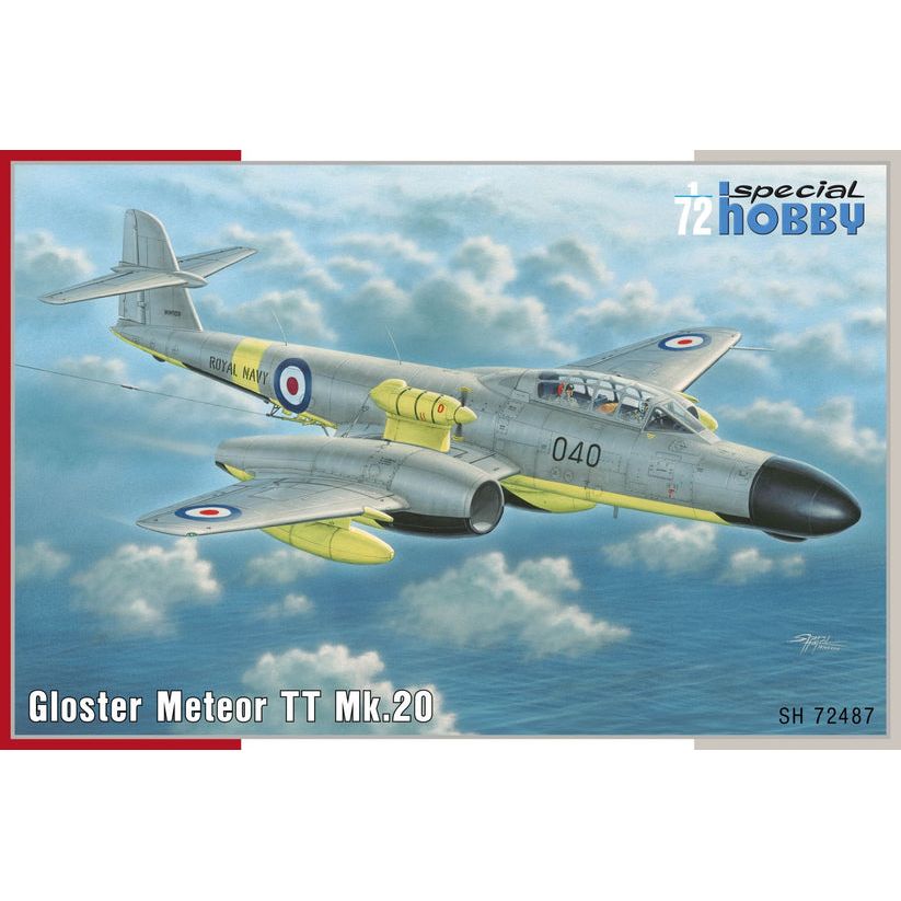 SPECIAL HOBBY 1/72 Gloster Meteor TT Mk.20 Plastic Model Kit