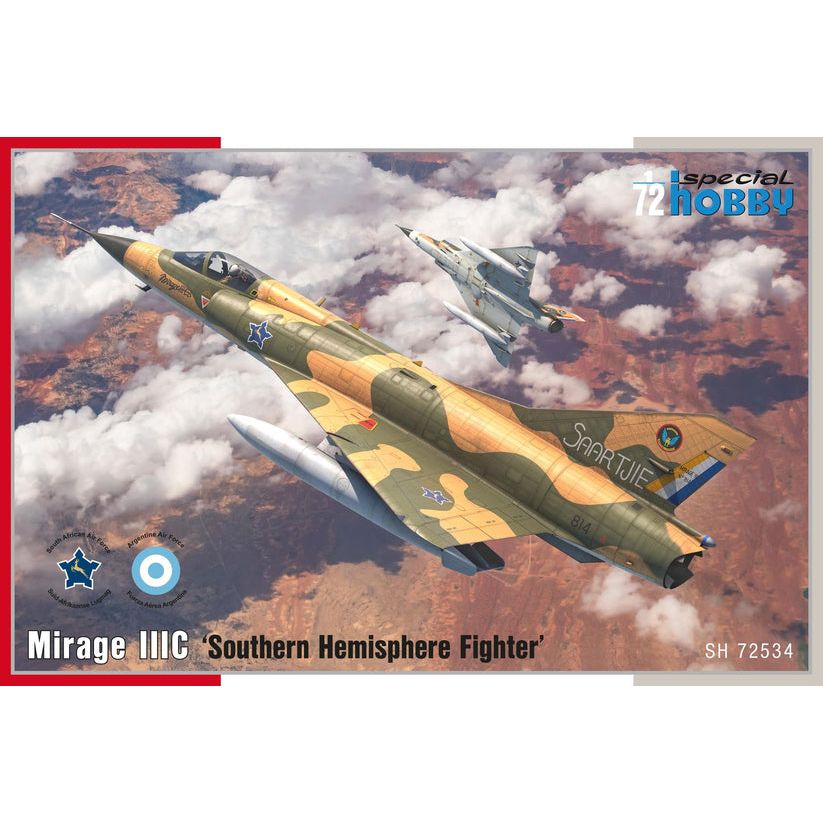 SPECIAL HOBBY 1/72 Mirage IIIC ‘Southern Hemisphere Fighter’ Plastic Model Kit