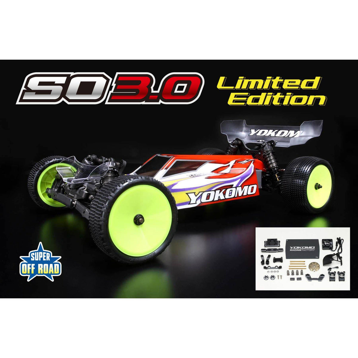 YOKOMO Super Offroad SO3.0 Kit OP Limited Edition