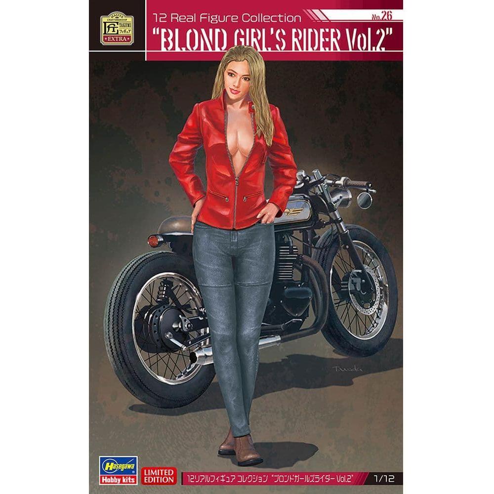 HASEGAWA 1/12 12 Real Figure Collection No.26 "Blond Girl's Rider Vol. 2"