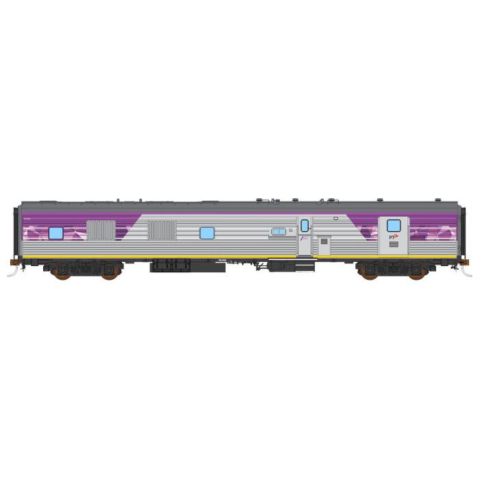 AUSCISION HO Power Van, V/Line Passenger MK4, Purple (2017-Present) - Single Car
