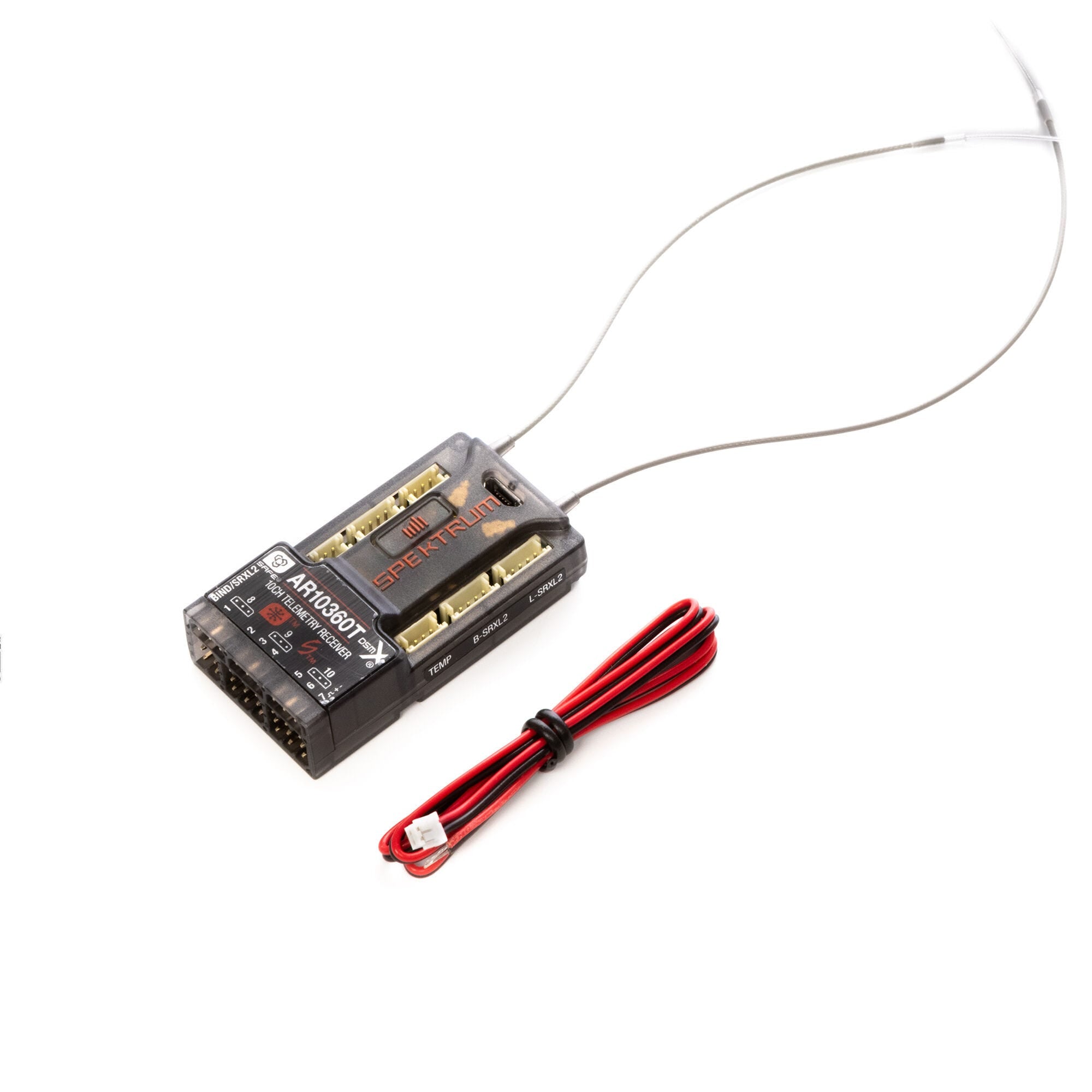 Spektrum AR10360T 10ch Air Receiver w/ AS3X and Telemetry,