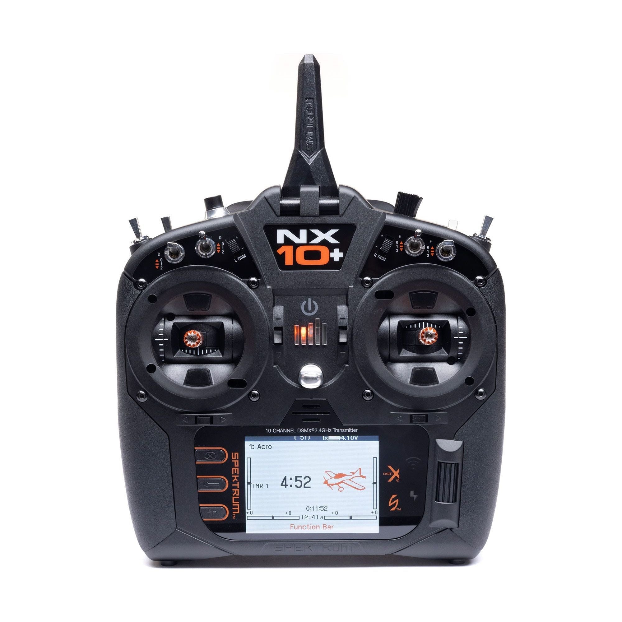 Spektrum NX10+ 20-Channel DSM-X Transmitter Only, Mode 2, SPMR10120