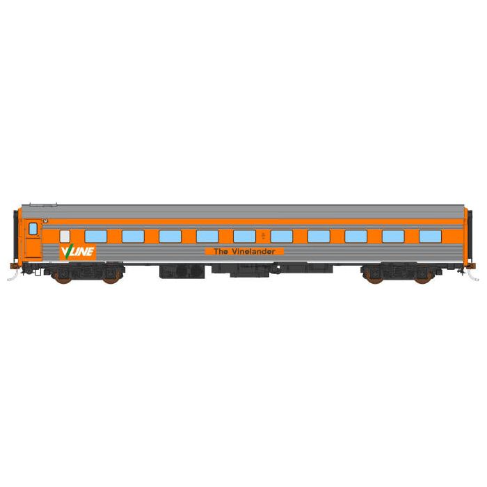 AUSCISION HO Vinelander, V/Line, Orange/Silver (1983-1993) - 2 Car Pack