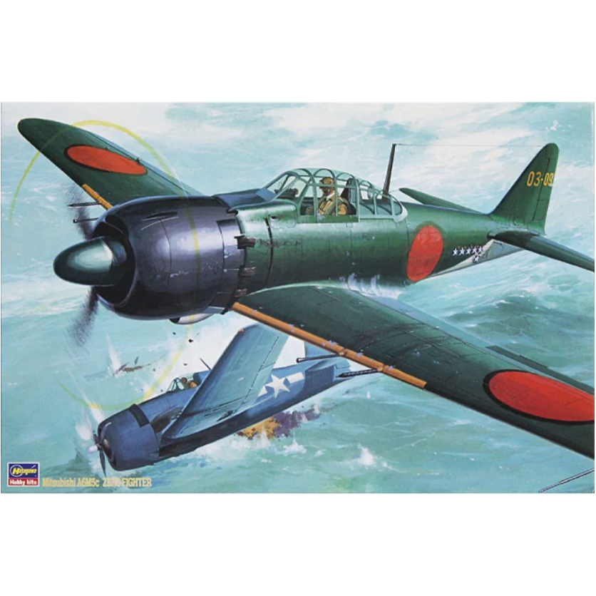 HASEGAWA 1/32 A6M5c ZERO FIGHTER TYPE 52 (ZEKE)