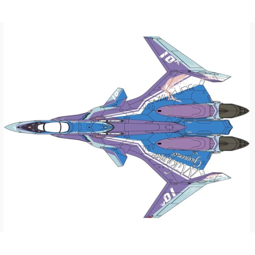 HASEGAWA 1/72 VF-31S SIEGFRIED Mikumo Guynemer Color Macross Delta The Movie