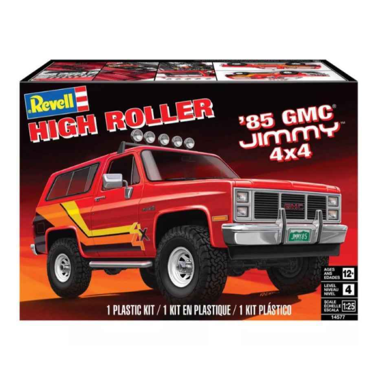 REVELL 1/25 1985 GMC JIMMY 4X4 HIGH ROLLER