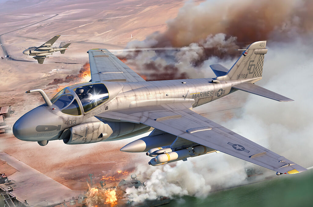 Trumpeter 1/72 A-6E TRAM Intruder Plastic Model Kit