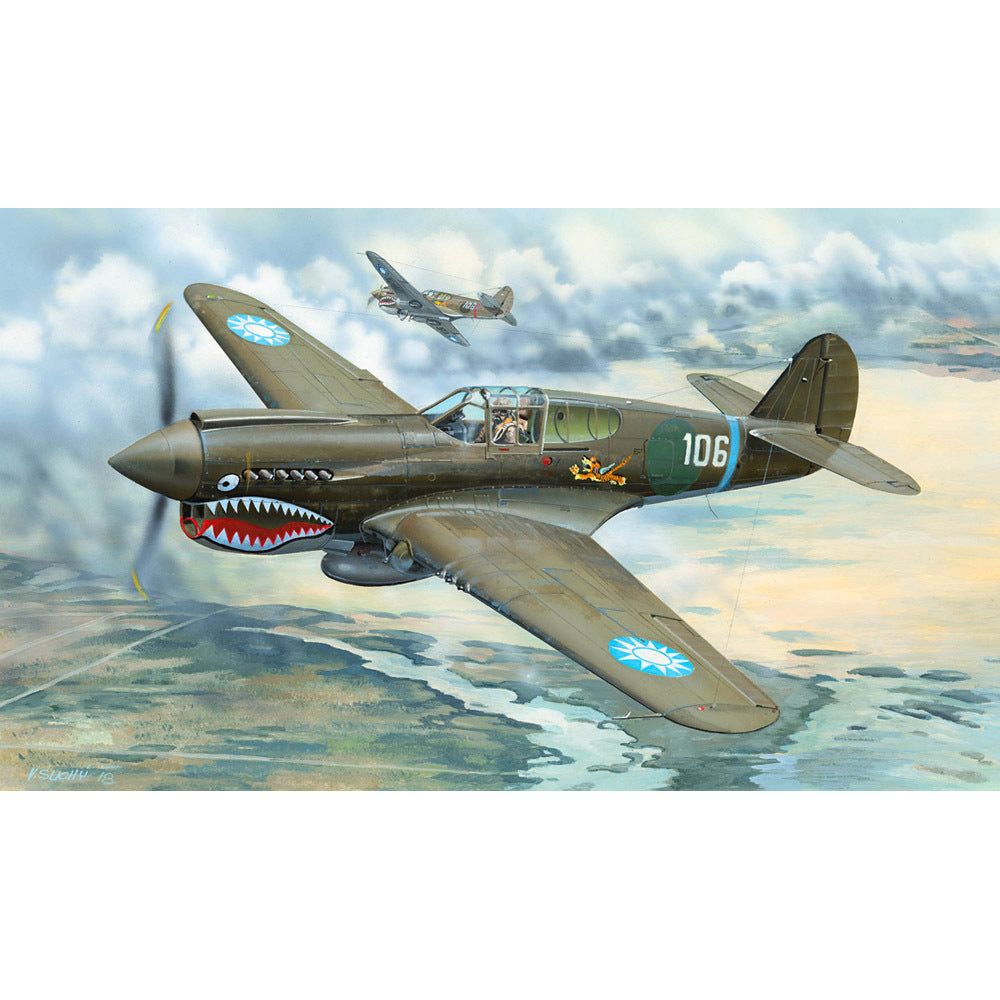 TRUMPETER 1/32 P-40E War Hawk