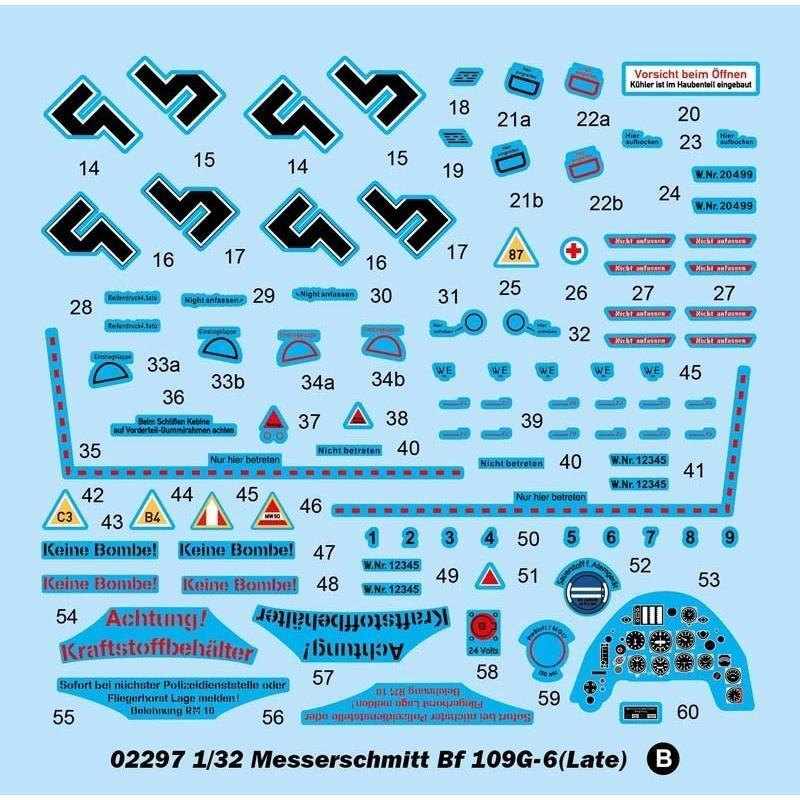 TRUMPETER 1/32 Messerschmitt Bf 109G-6 (Late)