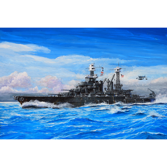 Trumpeter 1/700 USS Maryland BB-46 1941