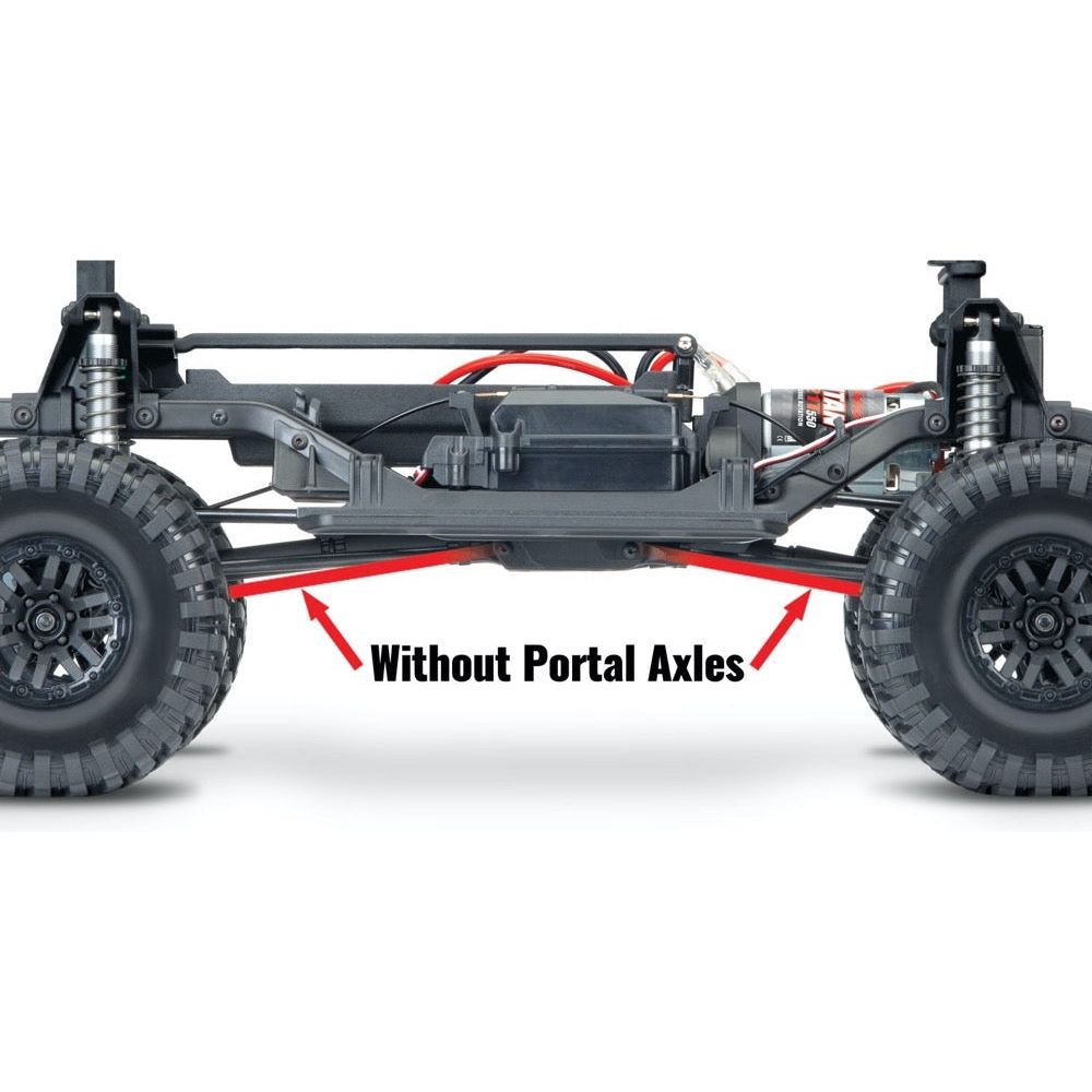 TRAXXAS 1/10 TRX-4 Scale & Trail Crawler Land Rover Defender - Black